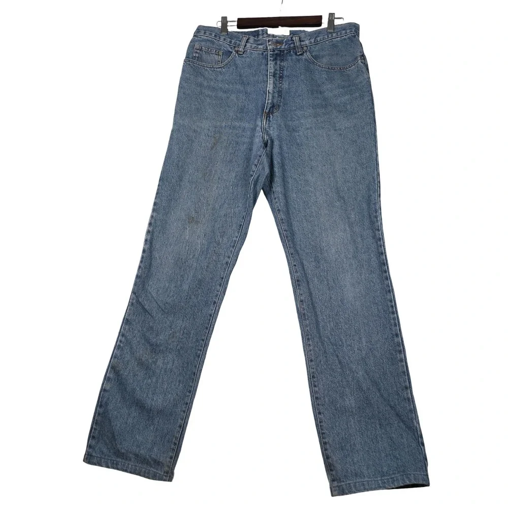 Vintage Guess Georges‎ Marciano Jeans Made in USA 36 x 32 Stained Workwear 10001
